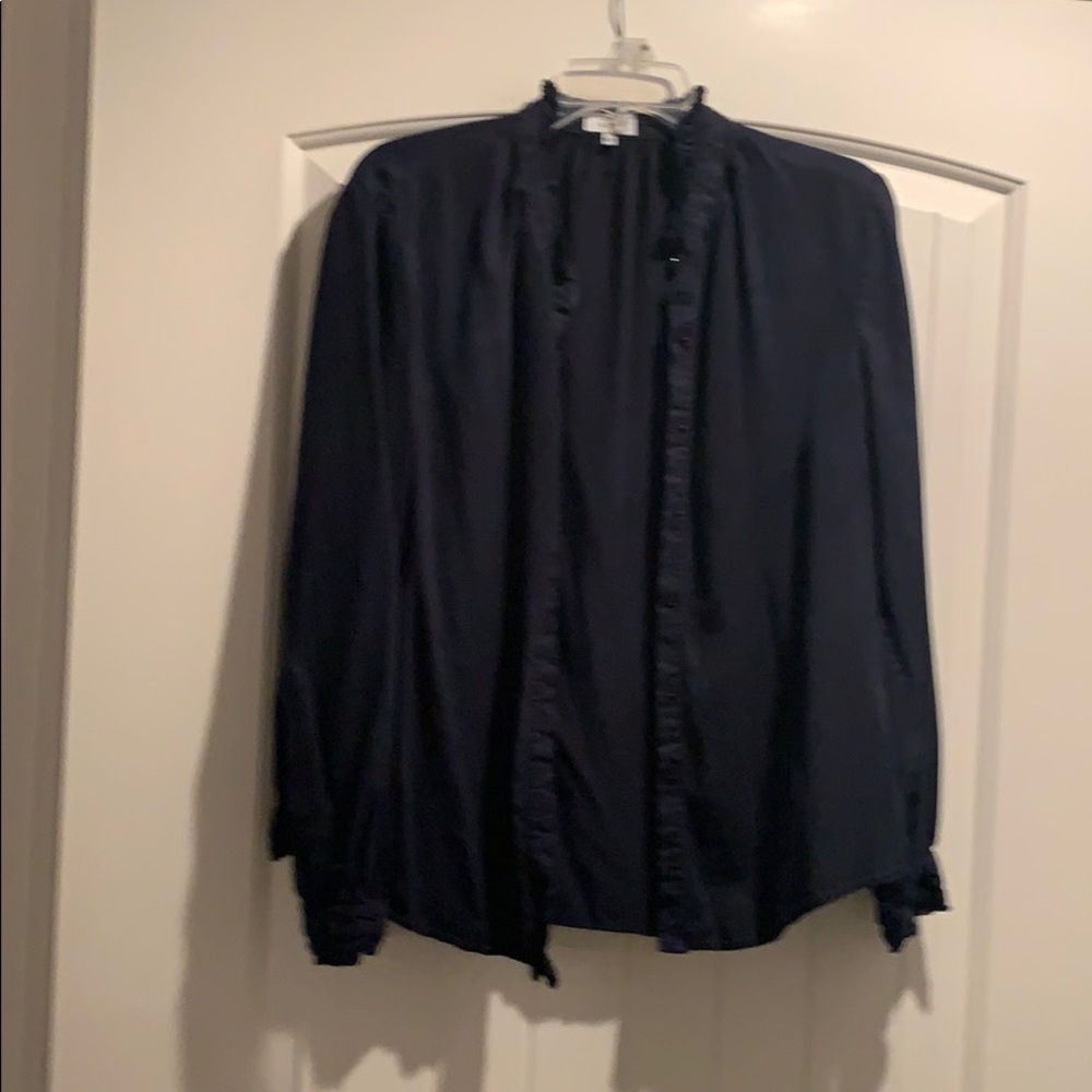 Victorian inspired button down blouse